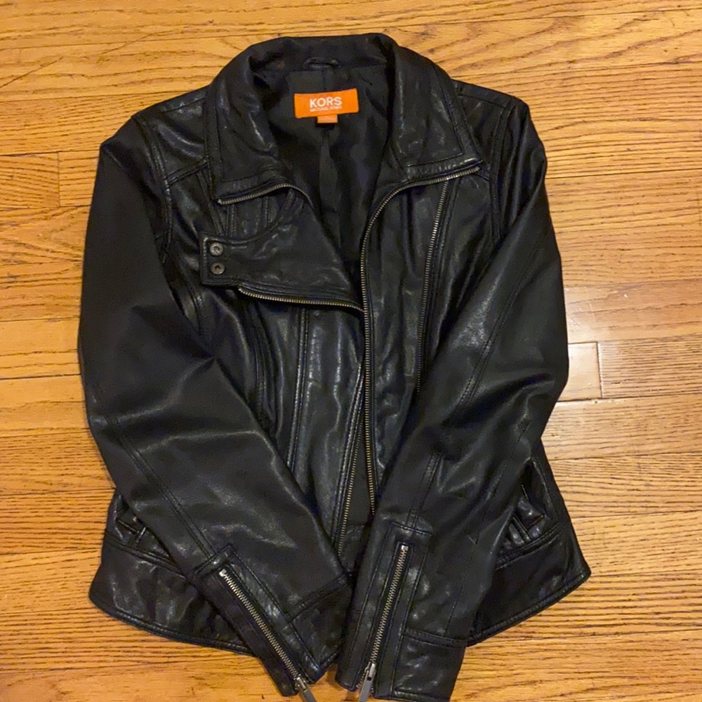 KORS Michael Kors Leather Jacket